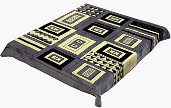 Плед 160*220 выбит"SMOON"2131 Геометрия 1/8