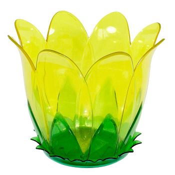 Горшок 2 литра Кашпо Орхидея RioRita желтый г.Пятигорск