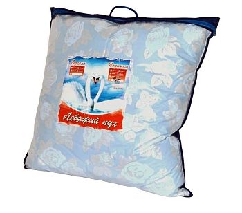Подушка Лебяжий пух Рус.Сказка тик 70*70