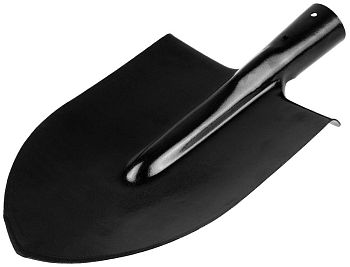 Лопата штыковая ЛКО 1,5мм с ребрами жесткости порошковой окраски