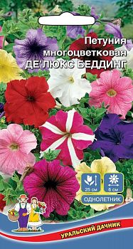 Цветы Петуния Делюкс Беддинг ц/п Марс 0,05г (многоцвет) Цветы Петуния Делюкс Беддинг ц/п Марс 0,05г (многоцвет)