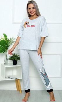 Костюм ДАРЬЯ ТК-3908(футболка+брюки) 44-54