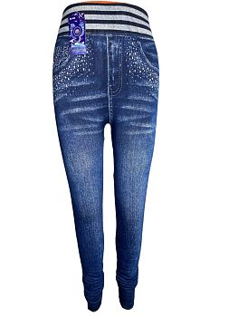 Лосины Ж. Ласточка лето Джинс А432 168/6шт.