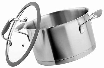 Кастрюля 5,9л Teco Profi Series  из нержавеющей стали 89185