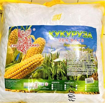 Подушка Кукуруза Рус.Сказка попликс 50*70