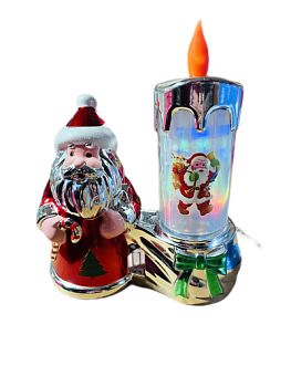 Эл.Гирлянда Лампа "Свеча Дед Мороз" 022 2021 1/60