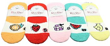 Носки-следки Ж. мах. Весна 2951 фрукты 10/360