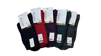 Носки Ж. вязан. шерсть Весна 2810 12/240 термо
