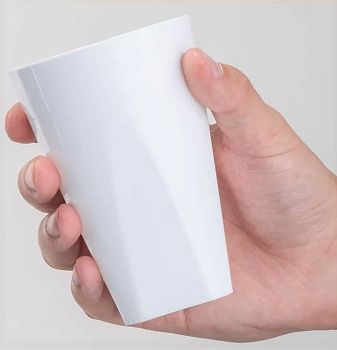 Стакан пласт ОНЕСТ (белый) СТ-01