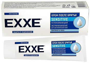 Крем после бритья EXXE sensitive д/чув кожи, 80мл (5361) 1/15