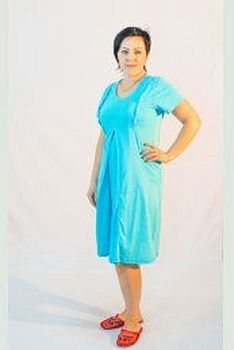 Ночная сорочка "Калинка" с рукавом 2608 (42,52)