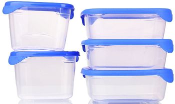 Набор пластиковых контейнеров 6шт