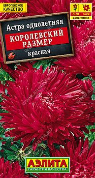 Цветы Астра Королевский размер красная ц/п 0,1г Аэлита*27 Цветы Астра Королевский размер красная ц/п 0,1г Аэлита*27