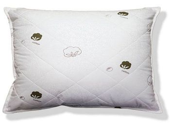 Подушка Хлопок Ивтекс на молнии 50/70