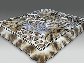 Плед 160*220 гладк"SMOON"7005 Камушек 1/10