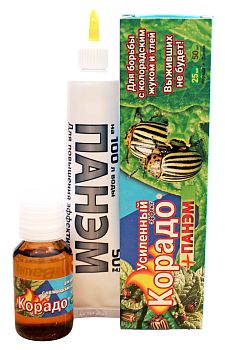 Корадо + Панем 25 мл + 50мл(ВХ)  (колорад,тля,листовертк,лук.и морк.муха) 25шт.