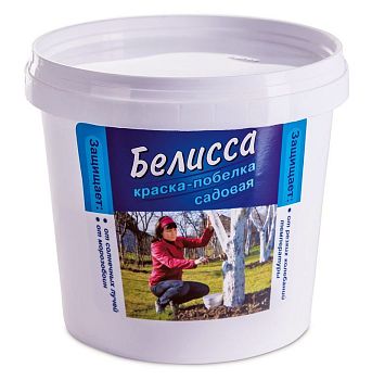 Краска садовая Белисса 1 кг ВХ 1/6 шт