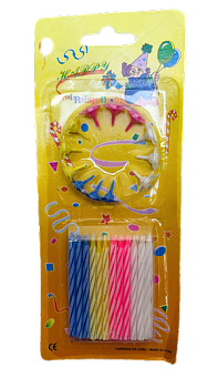 Свеча для торта маленькие 24