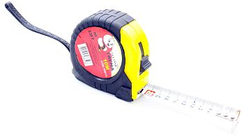 Рулетка 10 метров резиновый корпус TRENA 6598 1/60