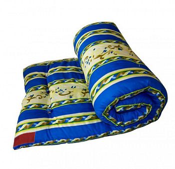 Матрас  ватный  (поликоттон набивной) 130х190