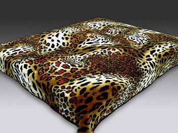 Плед 160*220 гладк"SMOON"7050 Новые шкуры 10шт