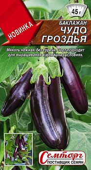 Баклажан Чудо гроздья ц/п б/ф Аэлита*28  Баклажан Чудо гроздья ц/п б/ф Аэлита*28