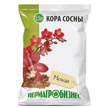 Кора сосновая 1,5л Мелкая ПАБ*10шт
