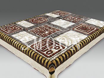 Плед 200*240 гладк"SMOON"6019 Пиктограмма 10шт