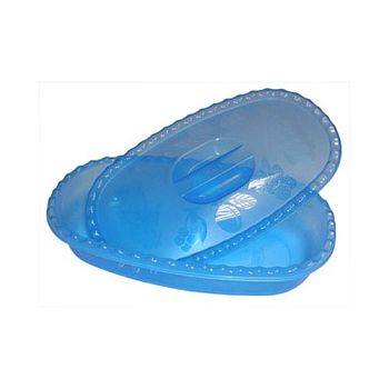 Салатник 1,5л "IDEA" прямоугольная с крышкой М1322