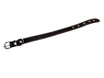 Ошейник кожанный 25