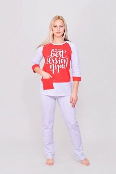 Пижама Белошвейка футер,2нит Е070(бр+футб)р.44-60