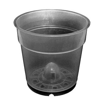 Горшок 0,8 литра цветочный для орхидей прозрачный г. Пятигорск