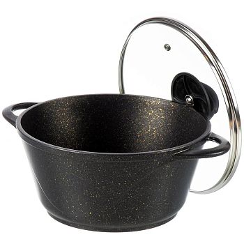 Кастрюля 2л Гурман алюминиевая Eclipse ГМк203ЭКИ