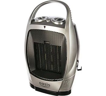 Тепловентилятор керам Oasis 750/1500 Вт КS-15 RР