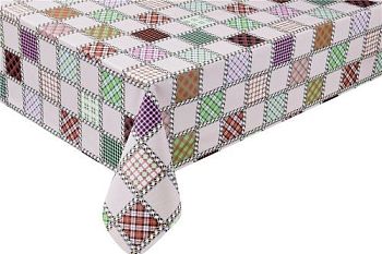 Клеенка столовая на ткани PRINT  1,37*20м SY-5018B-8057 Клеенка столовая на ткани PRINT  1,37*20м SY-5018B-8057