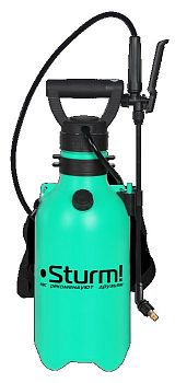 Опрыскиватель садовый 8л ранец, аккум Sturm