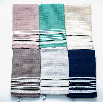 Полотенце вафельное Узбекистан 65*130 6/90