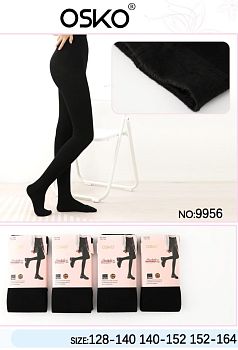 Колготки OSKO КАШЕМИР трикотаж 9956 128-140,140-152,152-164 1/120