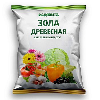 Зола древесная 2л "Садовита" /8/560 шт