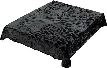 Плед 200*240 лепка"SMOON"8107-33 Графитовый 1/8