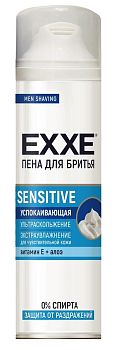 Пена для бритья EXXE SENSITIVE (для чувствительной кожи) 200мл (4647) 1/6