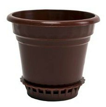 Горшок 0,4 литра Бриг ( Кашпо ) терракот Бр.8.02 1/60