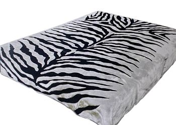 Плед 150*200 облегч"SMOON"3027-2 Зебра 1/12