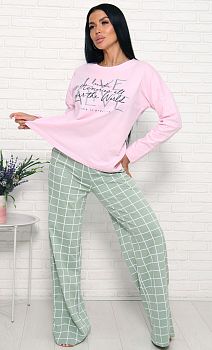 Костюм ДАРЬЯ ТК-4435 кулирка (футболка+брюки) р.46*