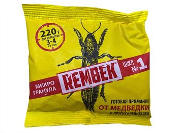 Рембек микрогранулы (от медведки) 220гр 1/50 ВИСТА