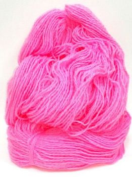 Пряжа Карачаевская в пасмах акрил - ярко-розовый (1 шт)