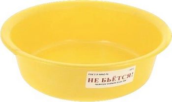 Таз 5л ОНЕСТ пищев (желтый) Т5-0102