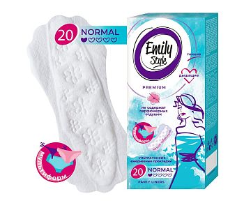 Прокладки ежедневн Emily Style Multiform ультратонкие 20 шт С0007656 1/60 Прокладки ежедневн Emily Style Multiform ультратонкие 20 шт С0007656 1/60
