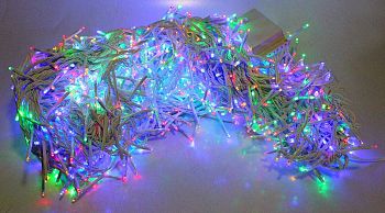 Эл.гирлянда уличная ШТОРА 3*3м 1152LED 1921 ЦВЕТН