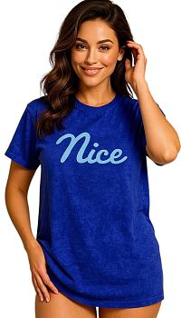 Футболка Ж.САМО 37150 синий рояль р.M-3XL 5/120 *